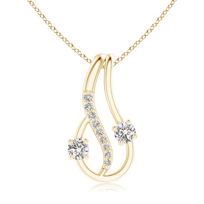 I-J, I1-I2 / 0.28 CT / 14 KT Yellow Gold