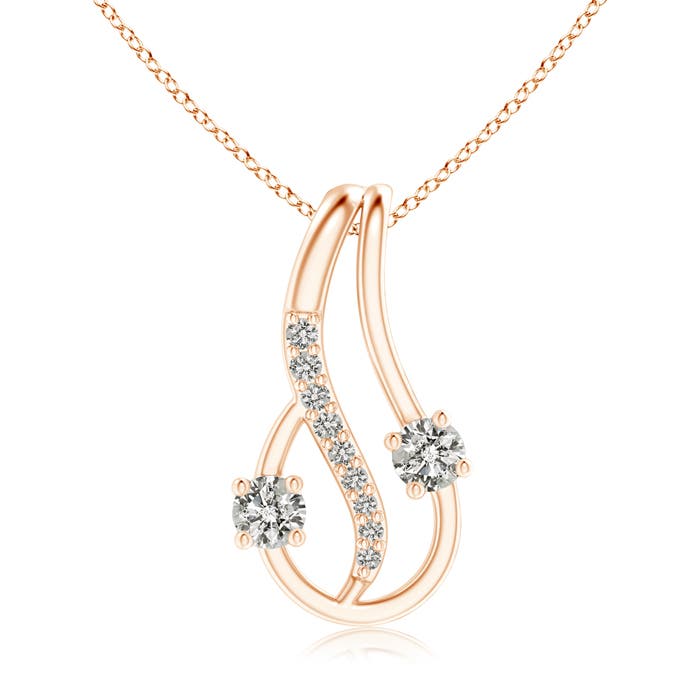 K, I3 / 0.28 CT / 14 KT Rose Gold