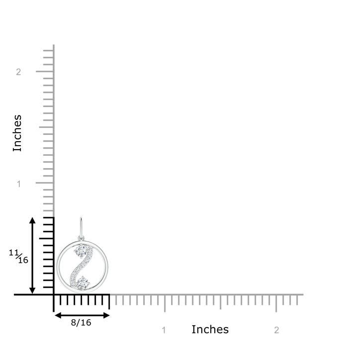 F-G, VS / 0.18 CT / 14 KT White Gold