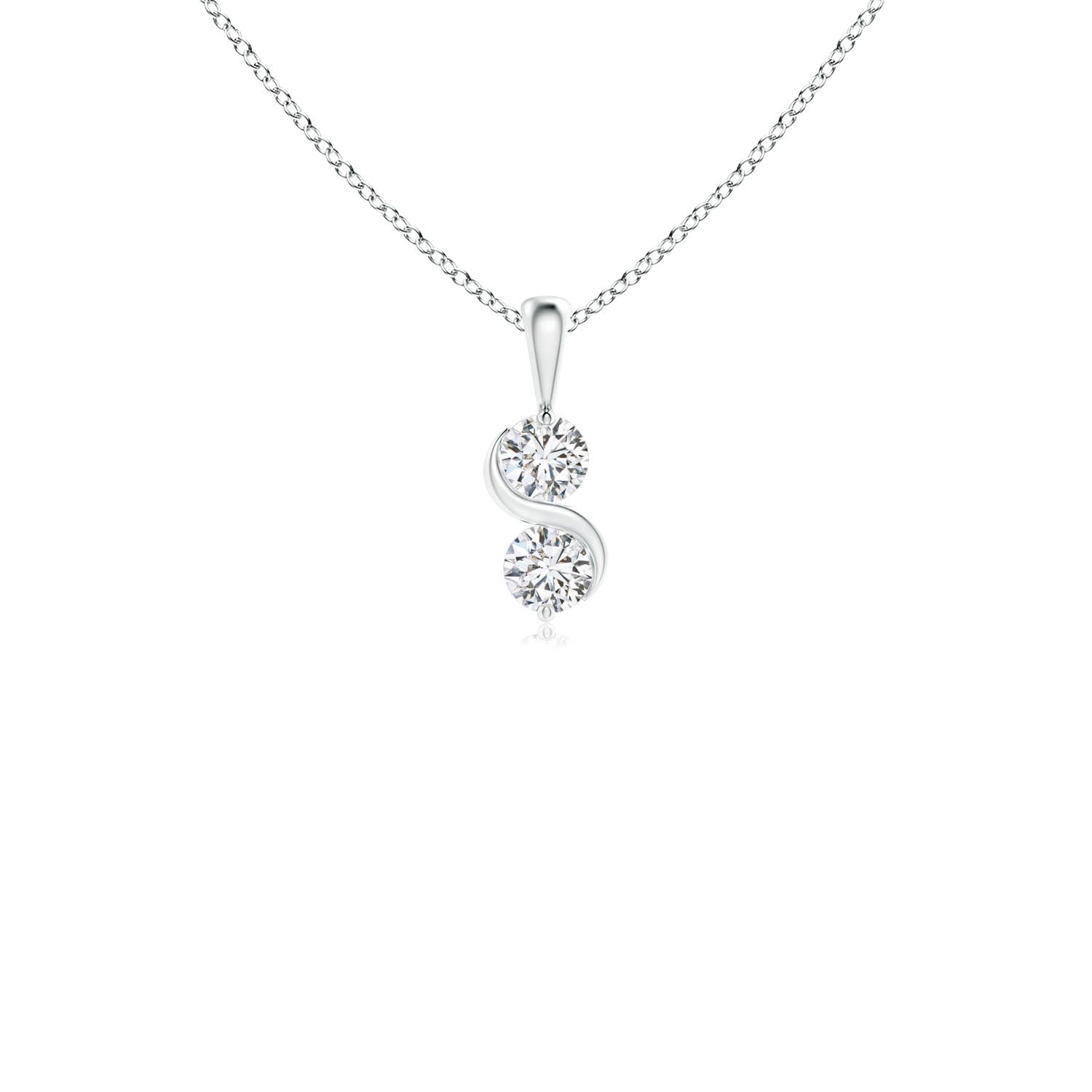 H, SI2 / 0.25 CT / 14 KT White Gold