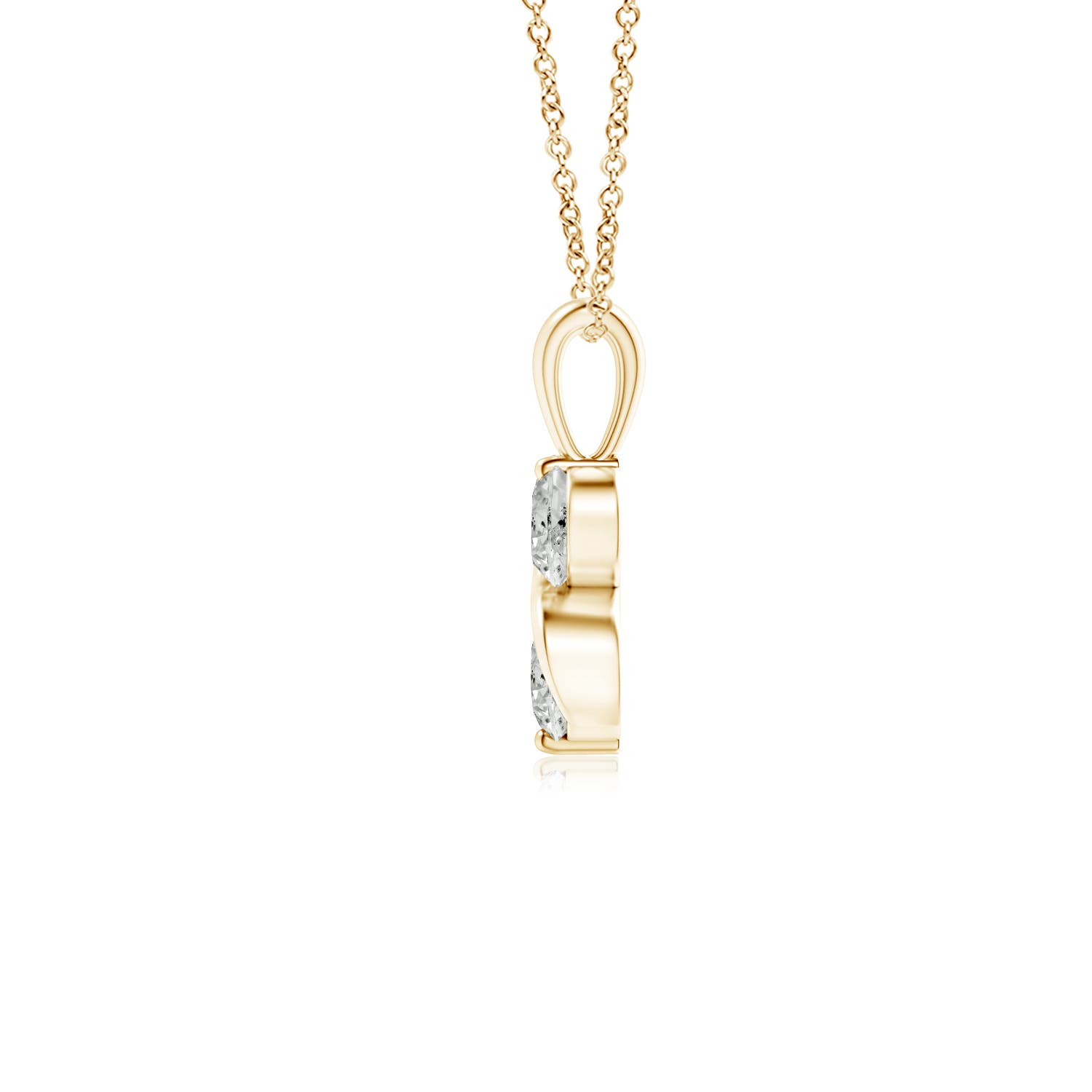 K, I3 / 0.25 CT / 14 KT Yellow Gold