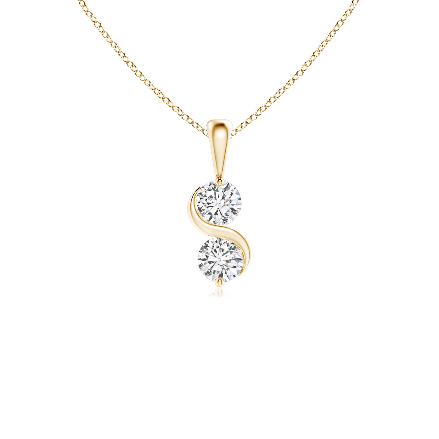 H, SI2 / 0.5 CT / 14 KT Yellow Gold