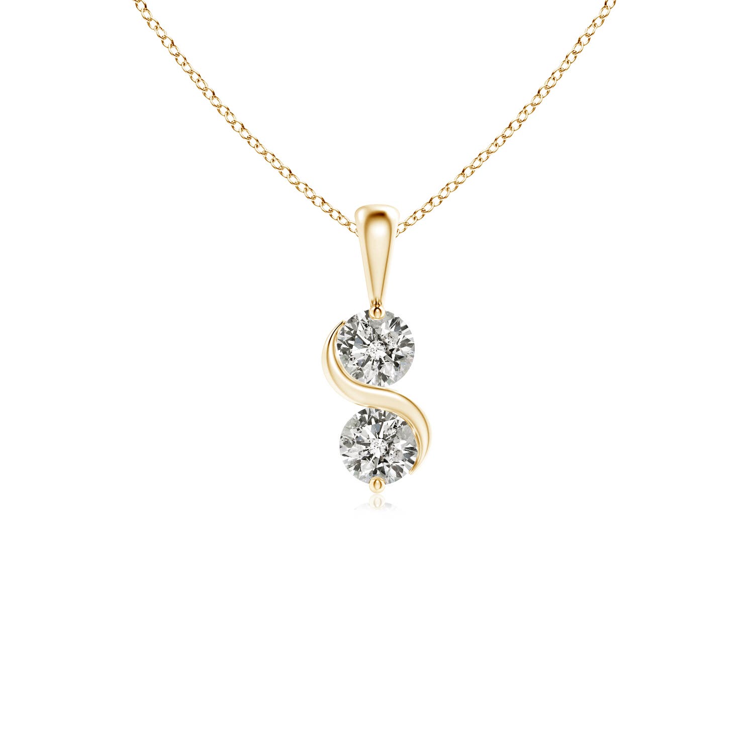 K, I3 / 0.5 CT / 14 KT Yellow Gold