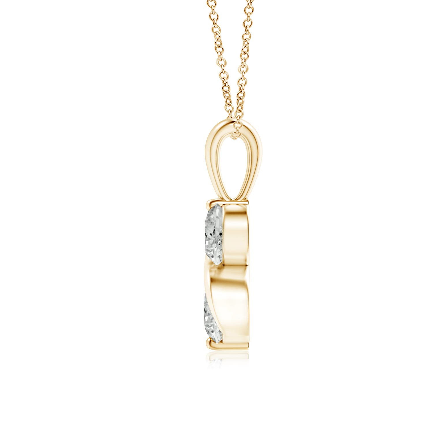 K, I3 / 0.5 CT / 14 KT Yellow Gold