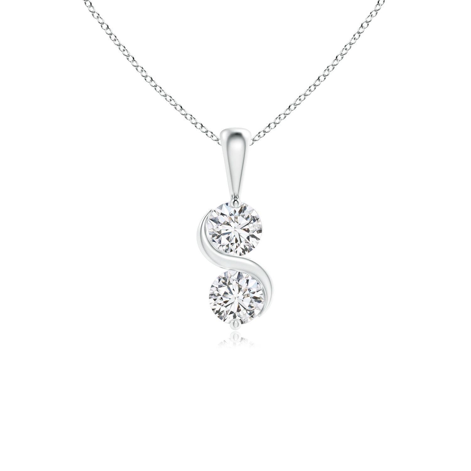 H, SI2 / 0.76 CT / 14 KT White Gold