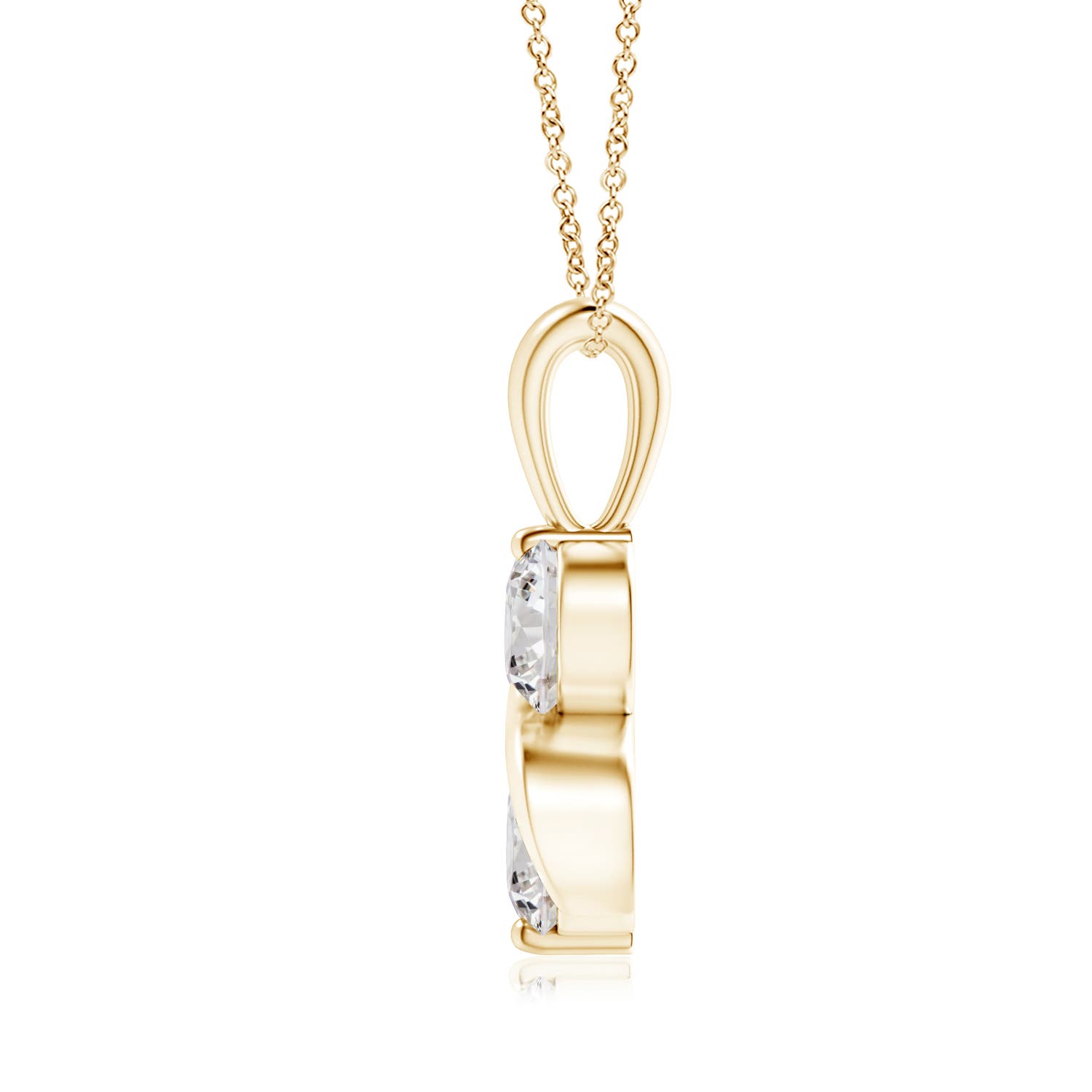 I-J, I1-I2 / 0.76 CT / 14 KT Yellow Gold