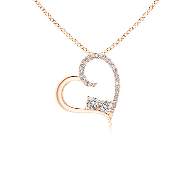 I-J, I1-I2 / 0.27 CT / 14 KT Rose Gold