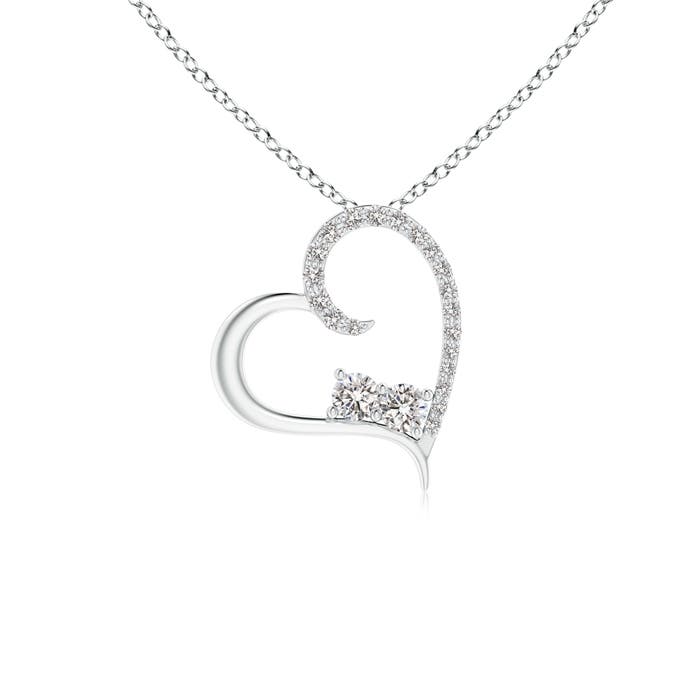 I-J, I1-I2 / 0.27 CT / 14 KT White Gold