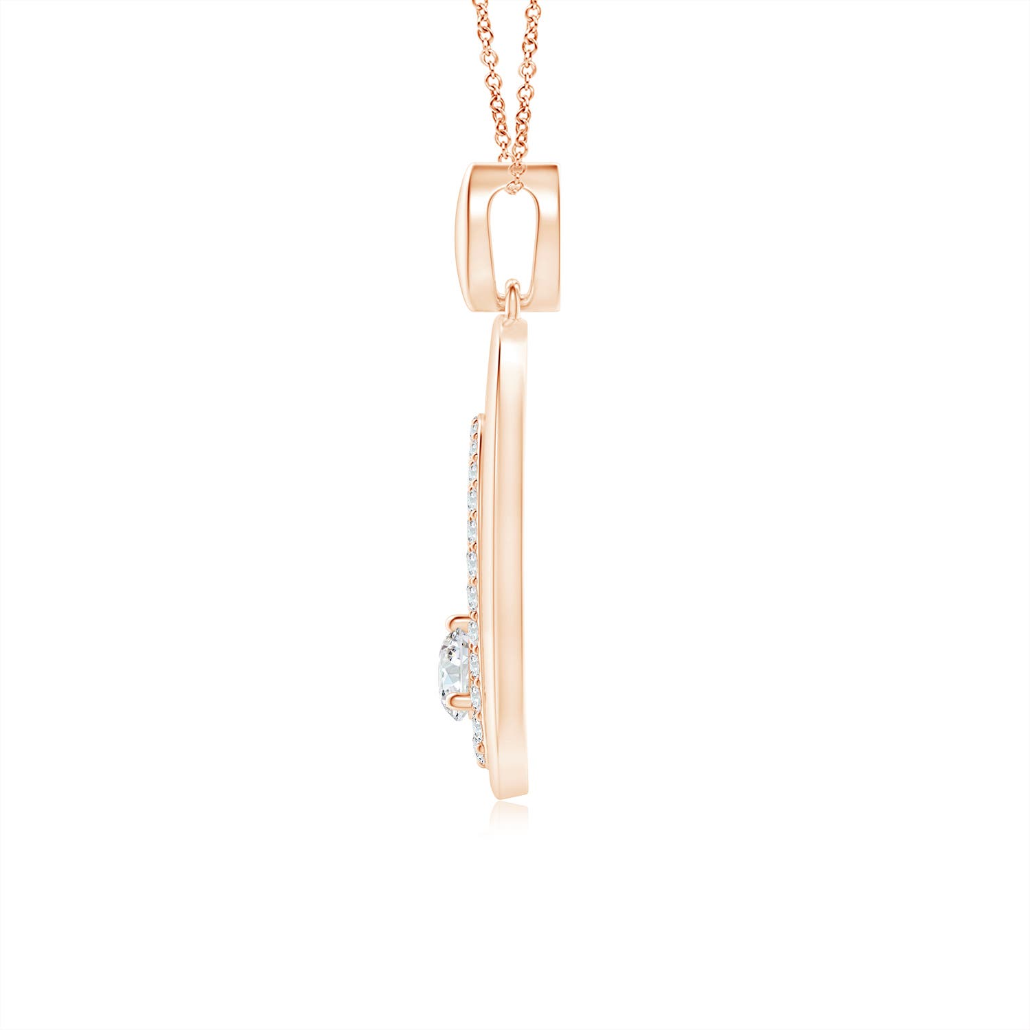 G, VS2 / 0.47 CT / 14 KT Rose Gold