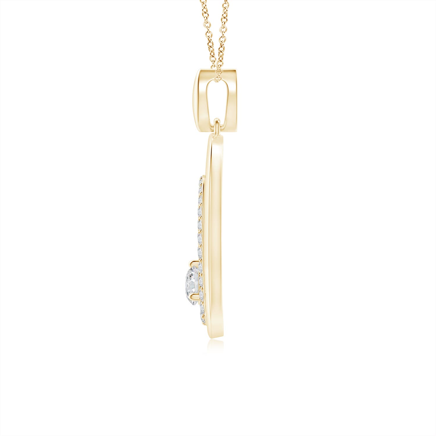 H, SI2 / 0.47 CT / 14 KT Yellow Gold