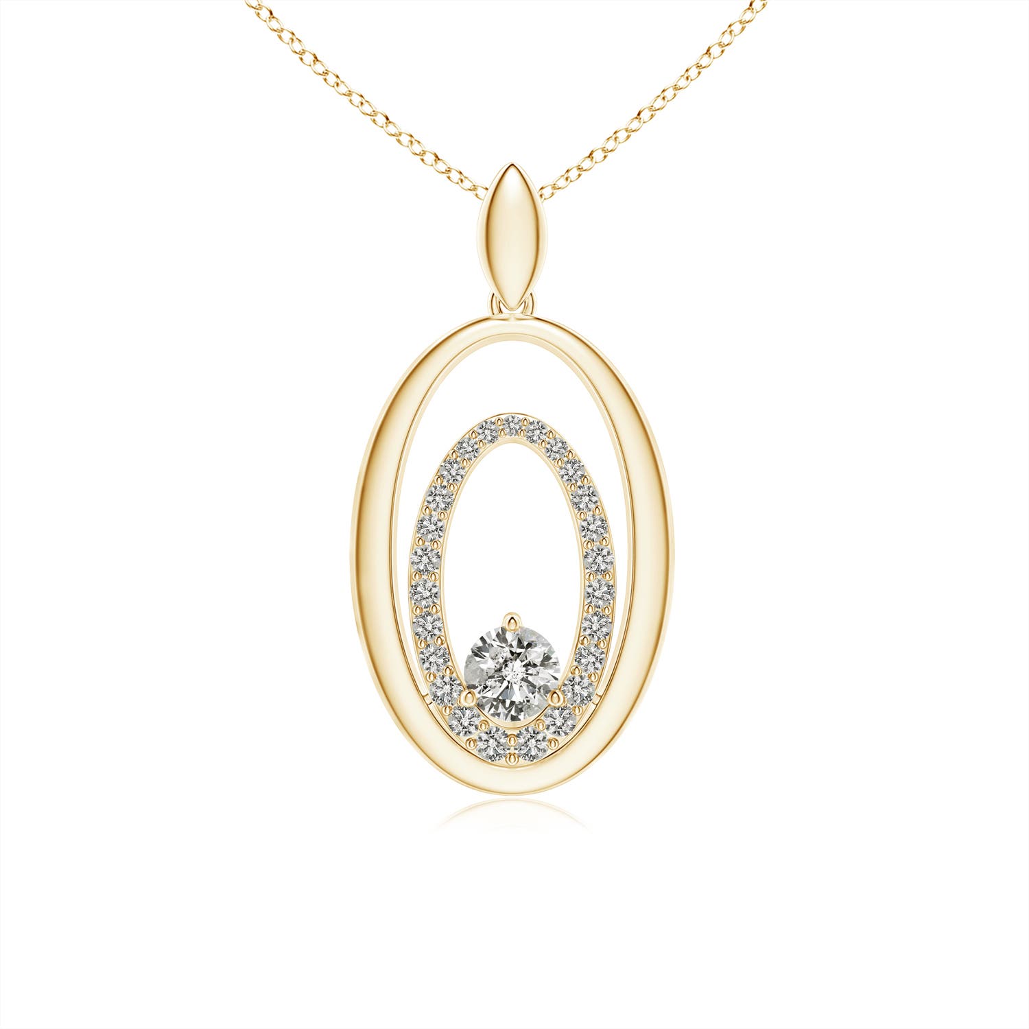 K, I3 / 0.47 CT / 14 KT Yellow Gold