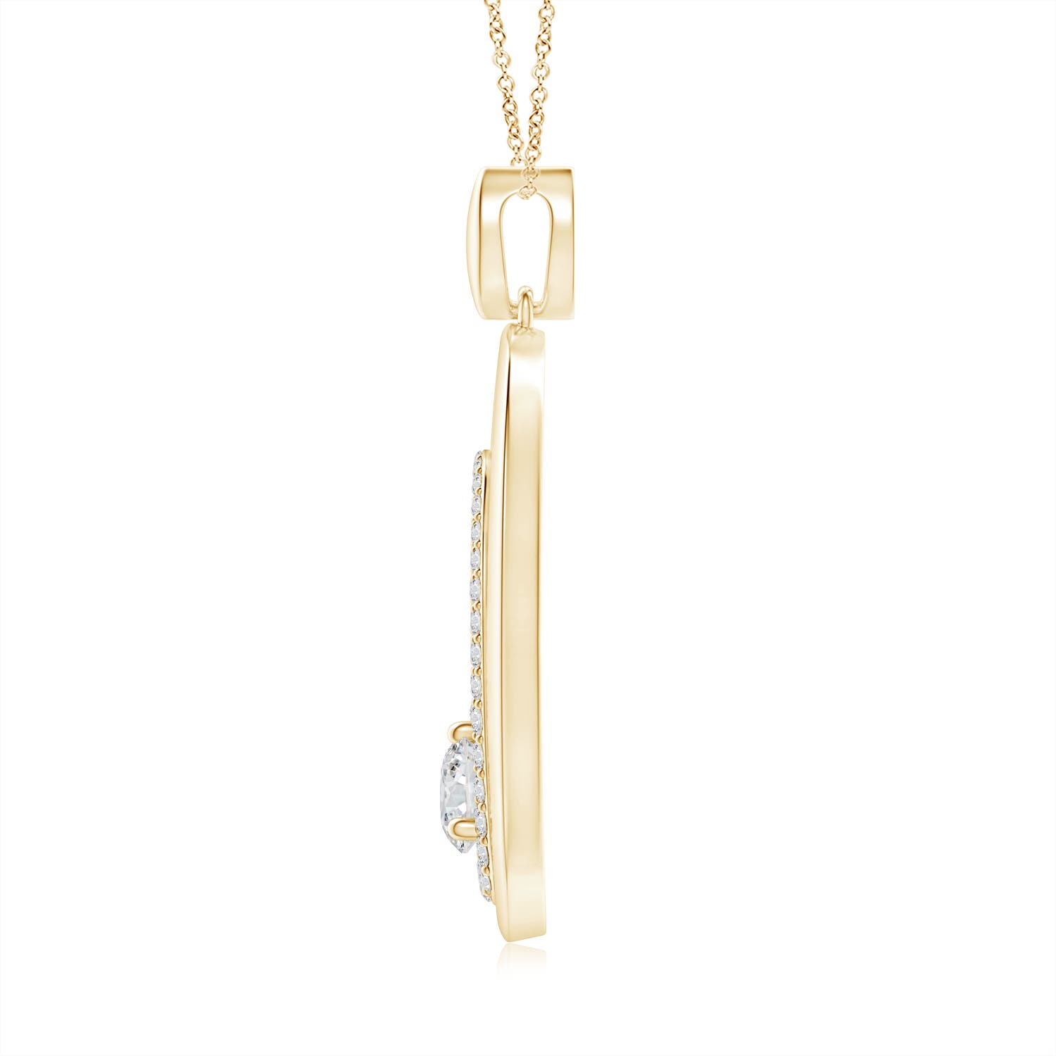 H, SI2 / 0.75 CT / 14 KT Yellow Gold