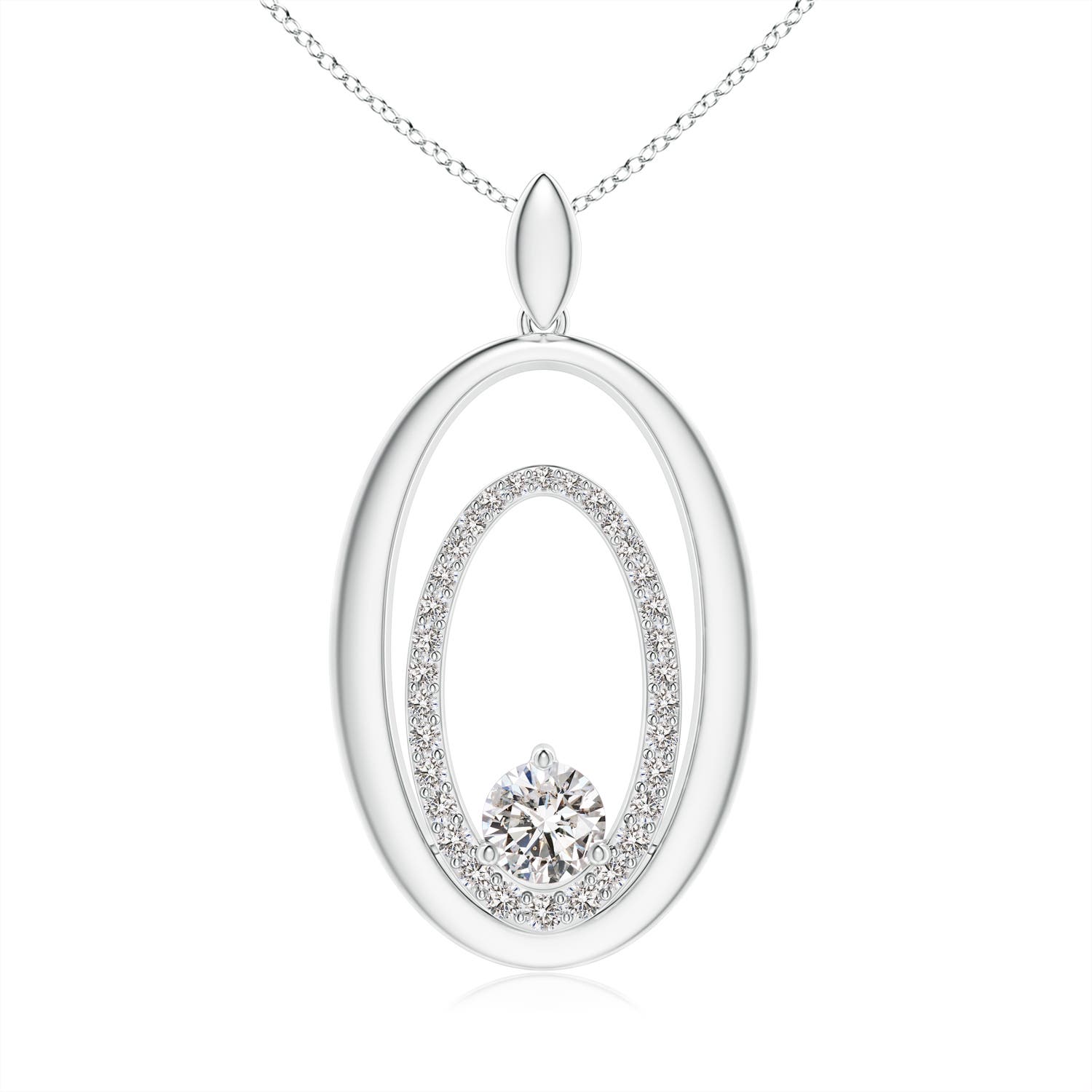 I-J, I1-I2 / 0.75 CT / 14 KT White Gold