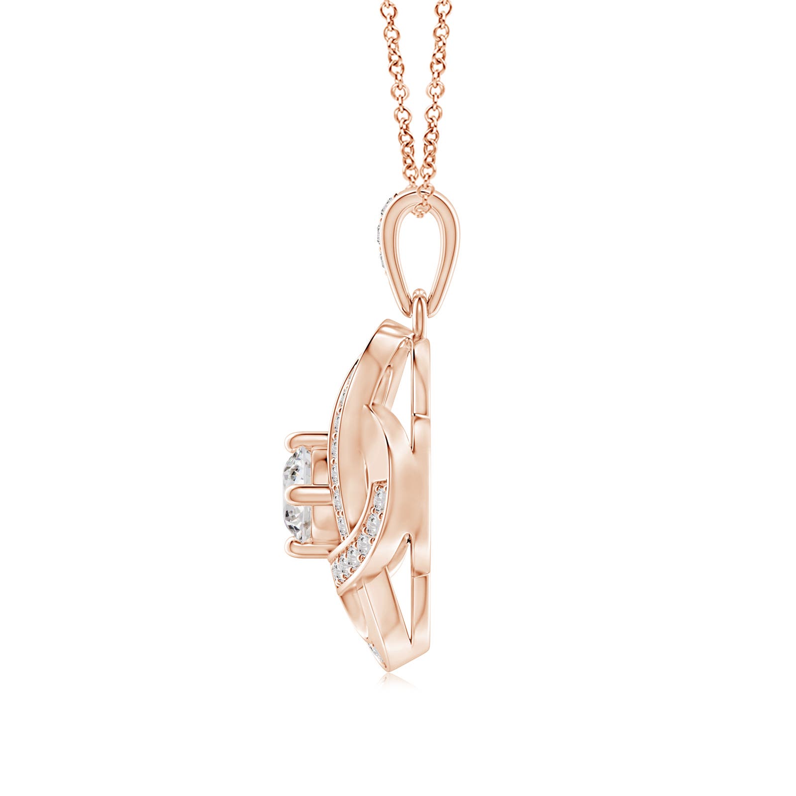 I-J, I1-I2 / 0.74 CT / 14 KT Rose Gold