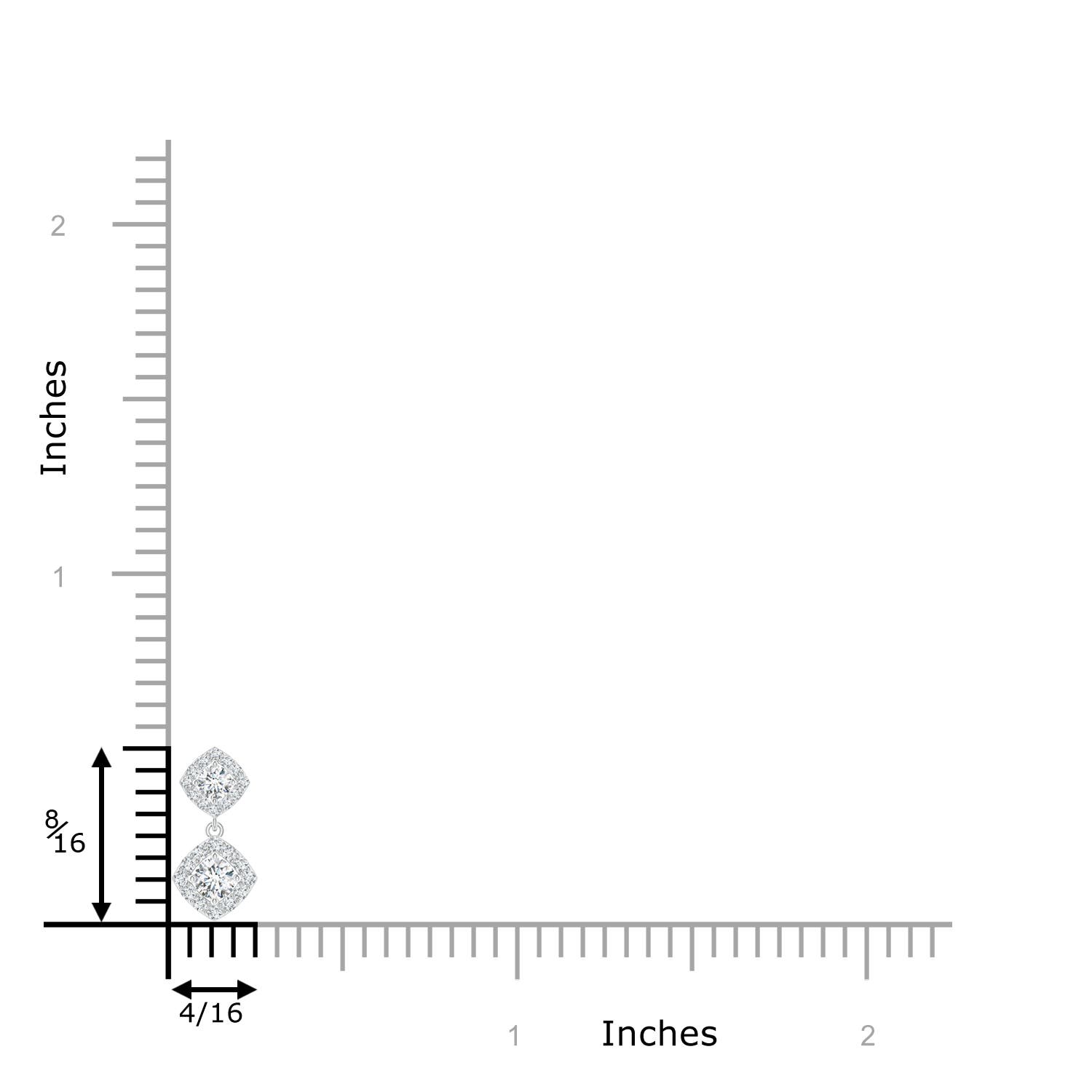 G, VS2 / 0.23 CT / 14 KT White Gold