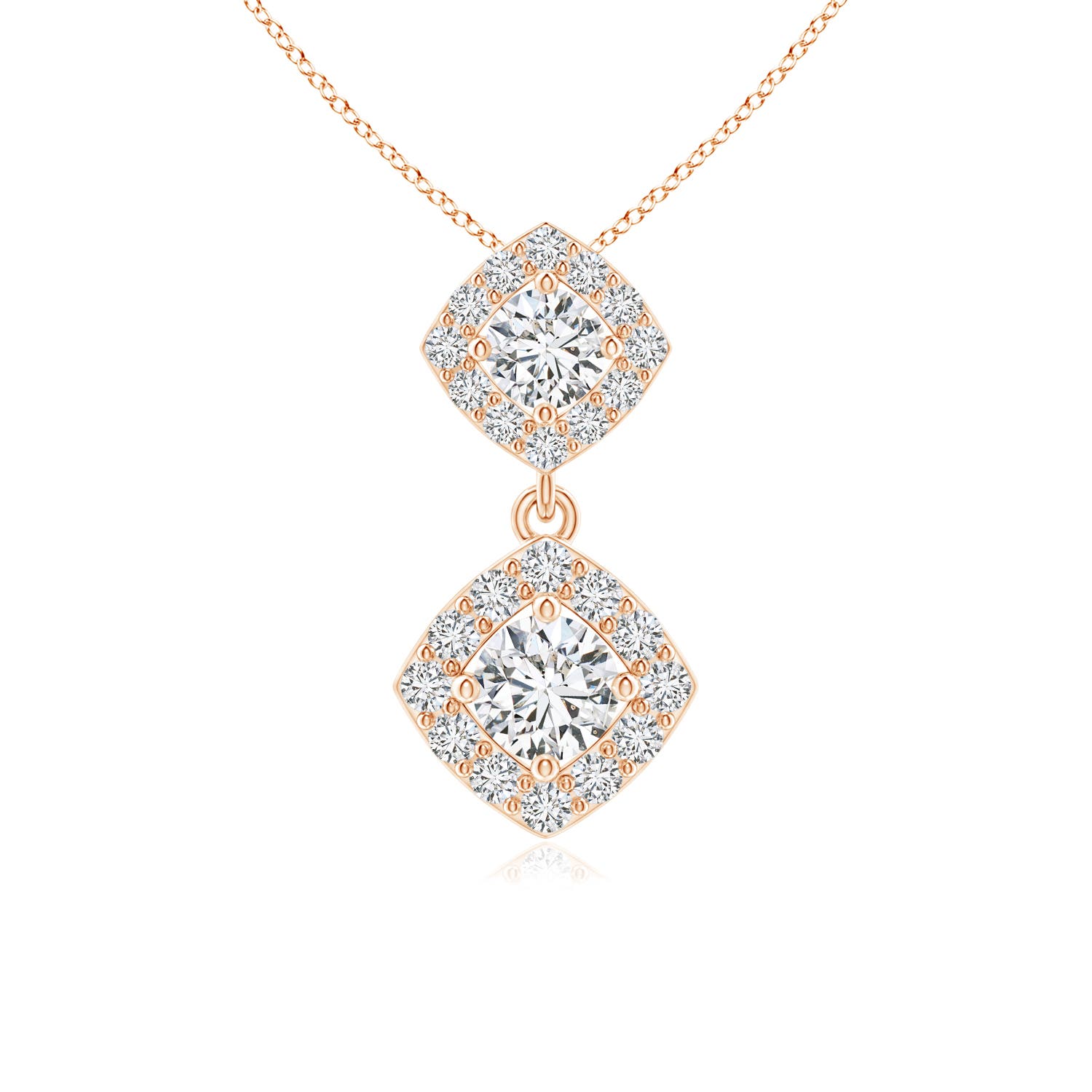 H, SI2 / 0.23 CT / 14 KT Rose Gold