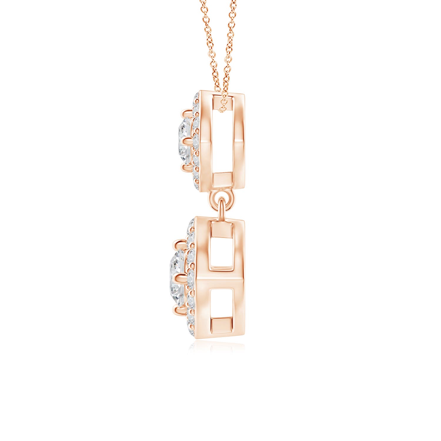 H, SI2 / 0.23 CT / 14 KT Rose Gold