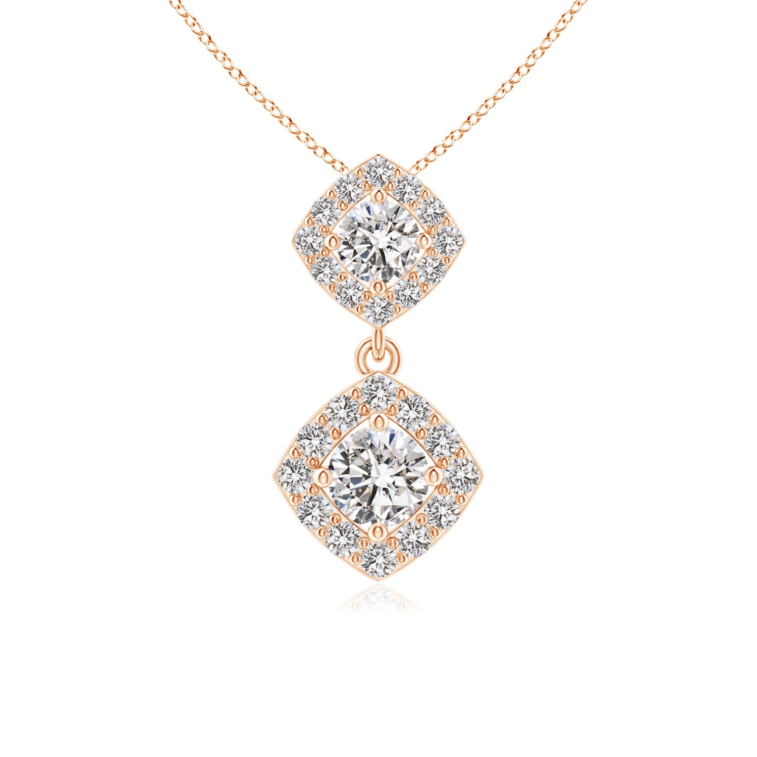 I-J, I1-I2 / 0.23 CT / 14 KT Rose Gold