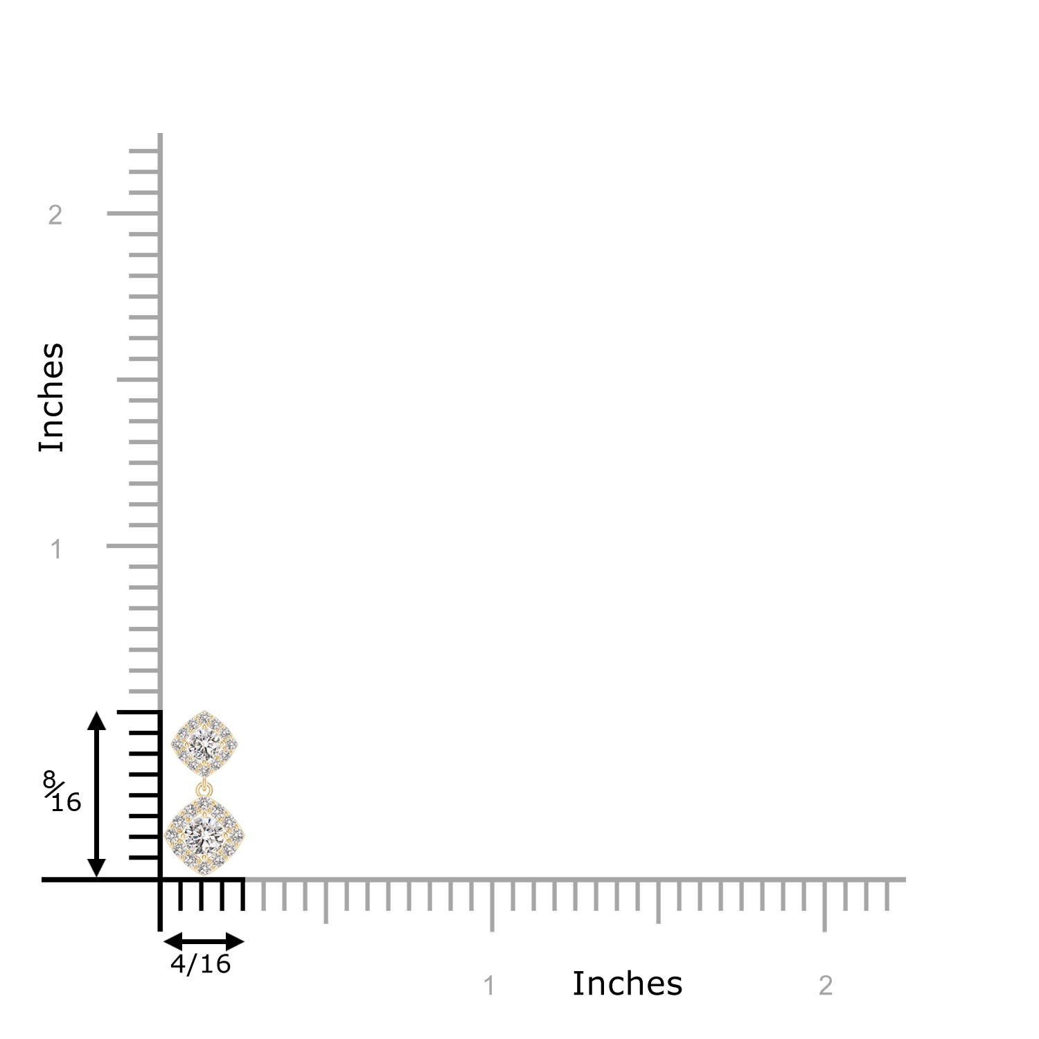 I-J, I1-I2 / 0.23 CT / 14 KT Yellow Gold