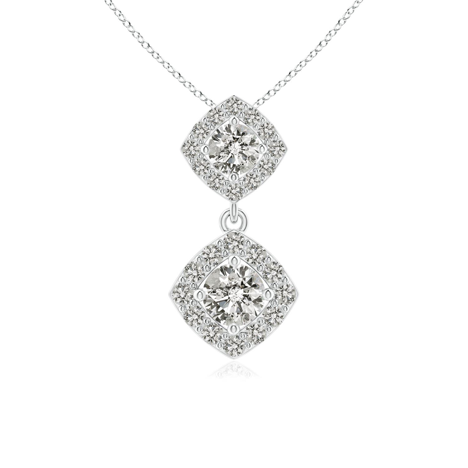 K, I3 / 0.23 CT / 14 KT White Gold