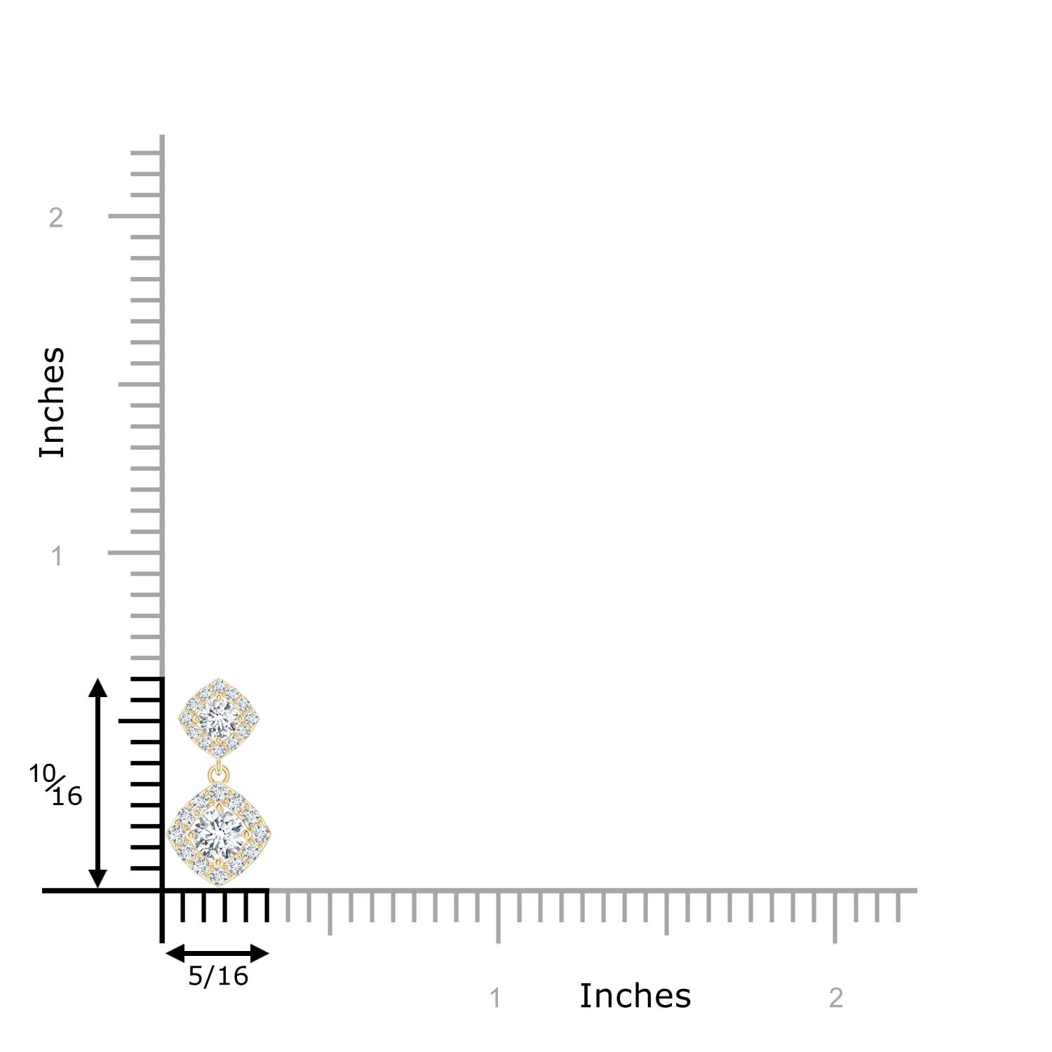 G, VS2 / 0.4 CT / 14 KT Yellow Gold