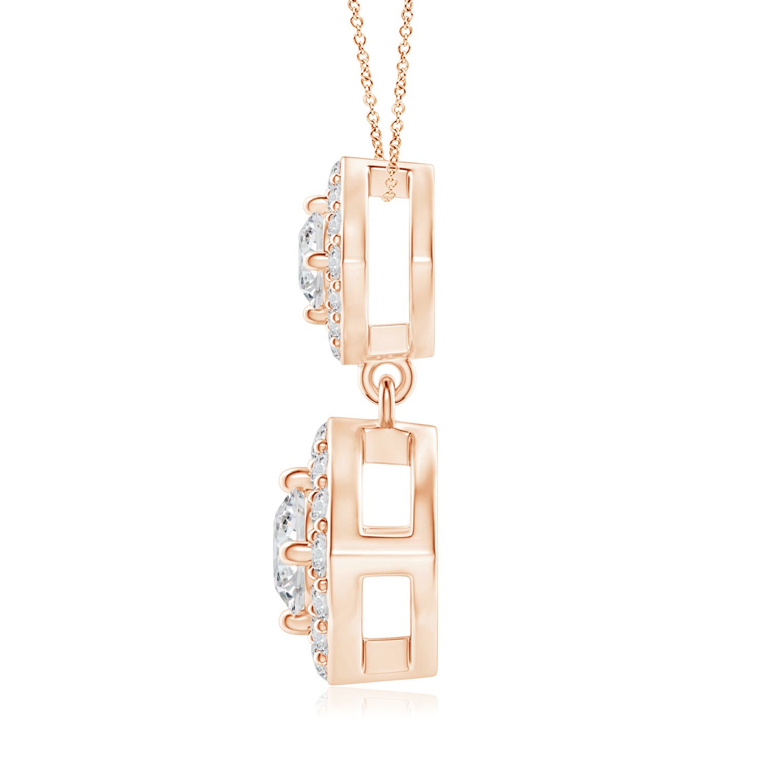 H, SI2 / 0.4 CT / 14 KT Rose Gold