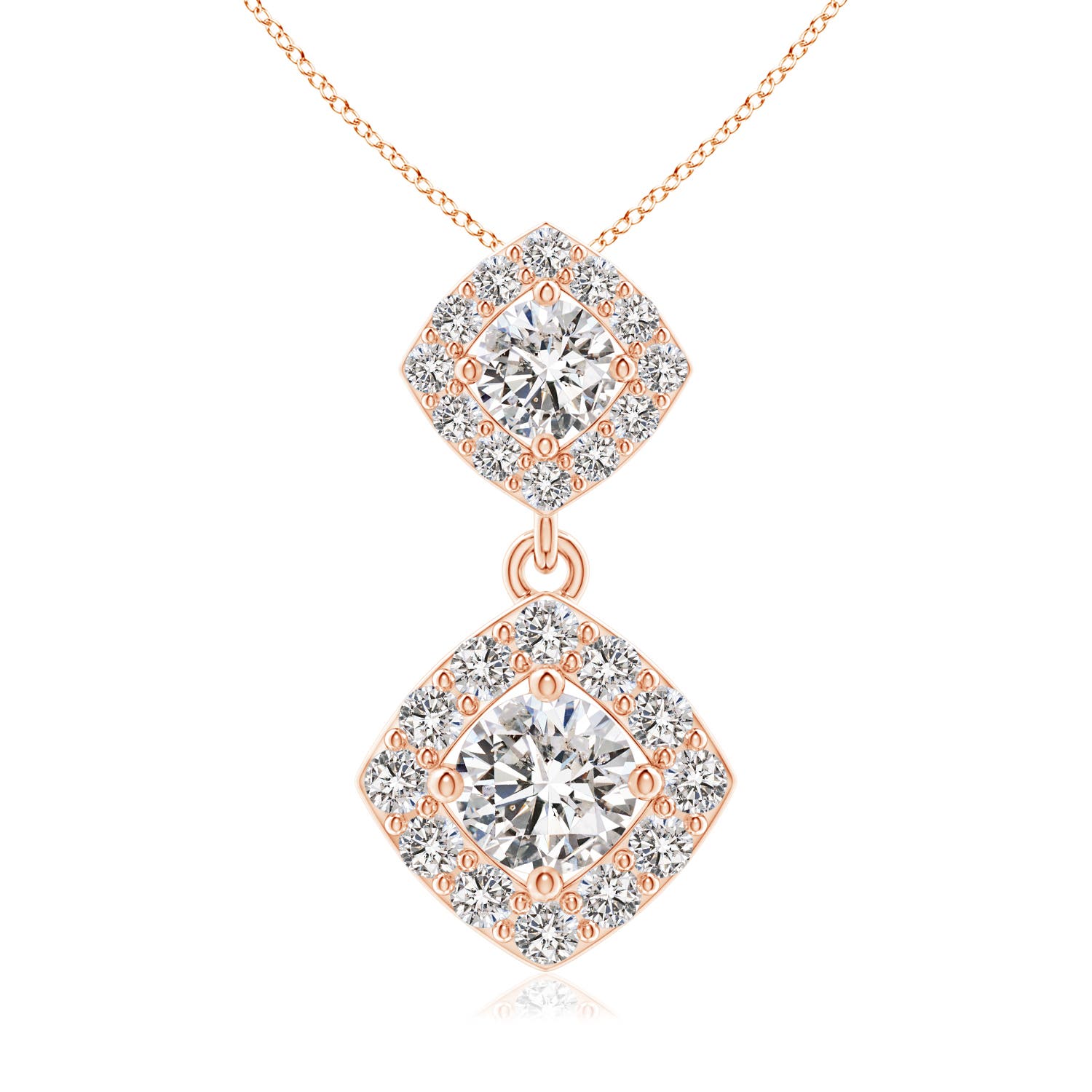 I-J, I1-I2 / 0.4 CT / 14 KT Rose Gold