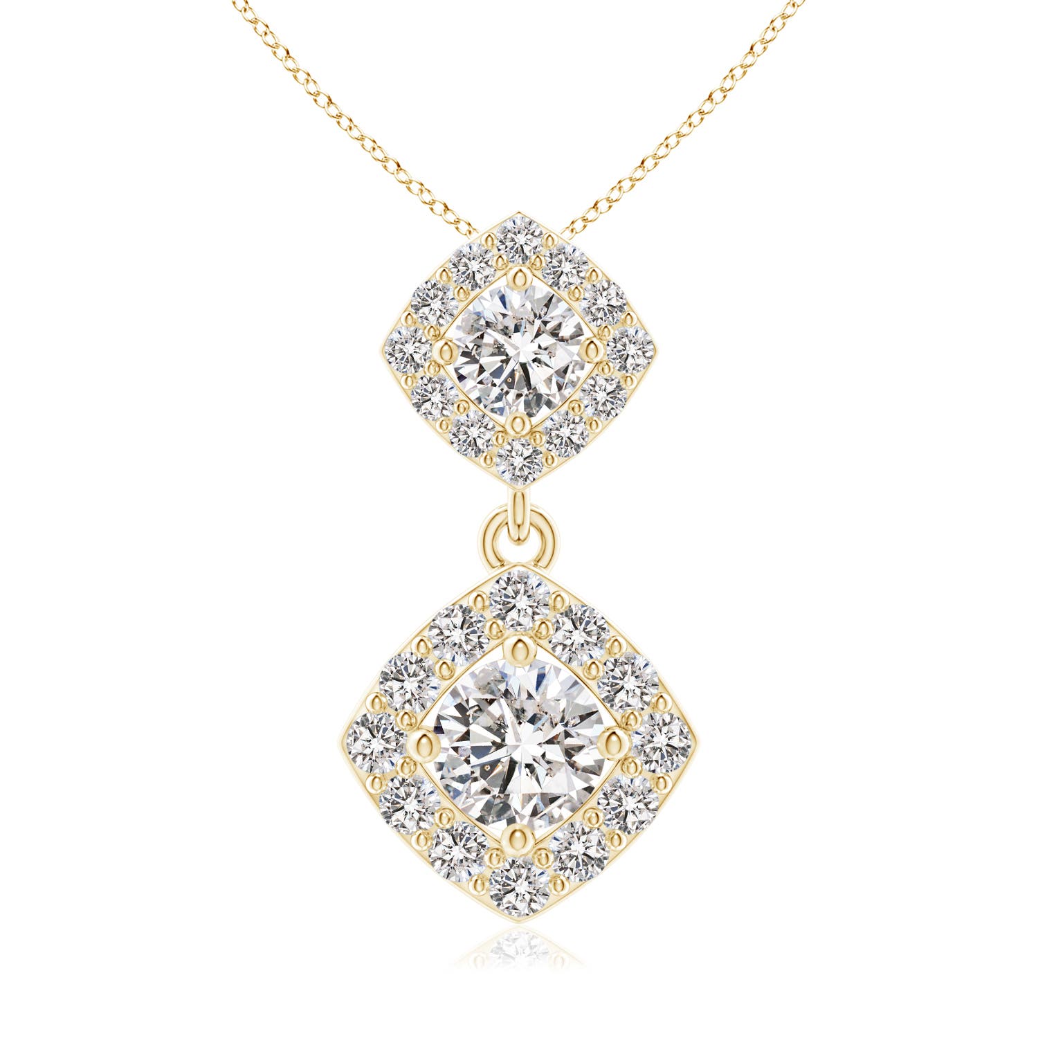 I-J, I1-I2 / 0.4 CT / 14 KT Yellow Gold