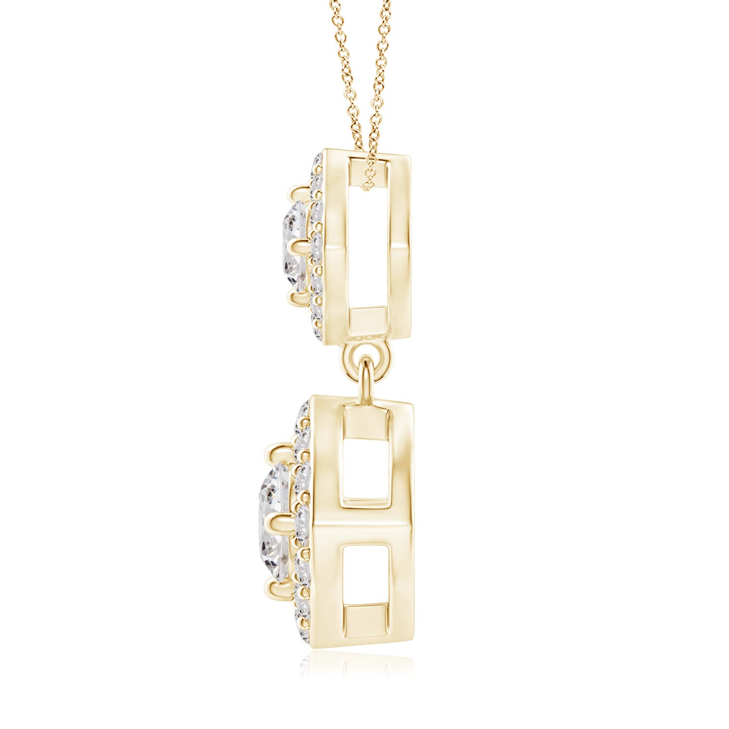 I-J, I1-I2 / 0.4 CT / 14 KT Yellow Gold