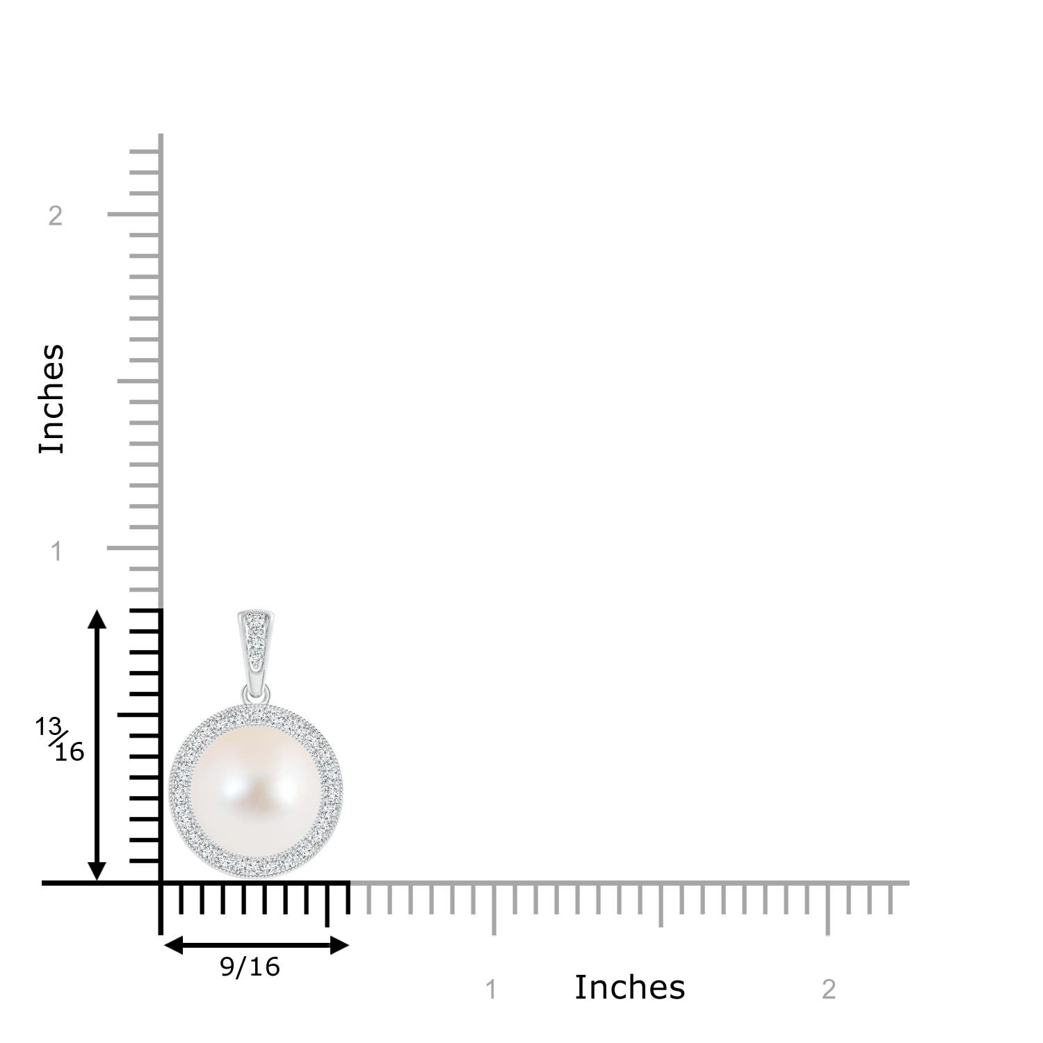 AAA / 7.45 CT / 14 KT White Gold