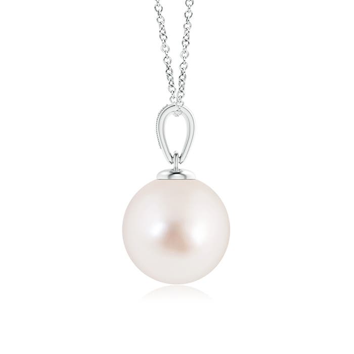 AAAA - South Sea Cultured Pearl / 9.62 CT / 14 KT White Gold