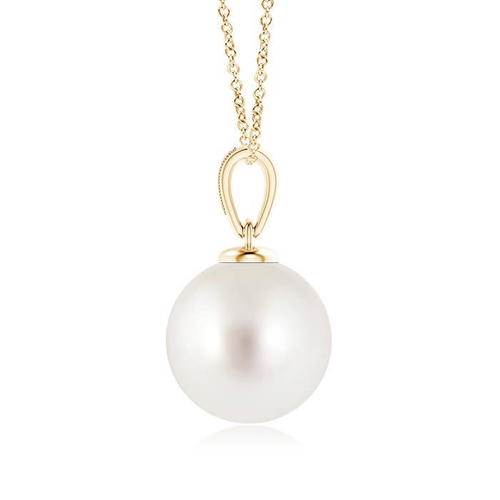 AAA - South Sea Cultured Pearl / 12.53 CT / 14 KT Yellow Gold