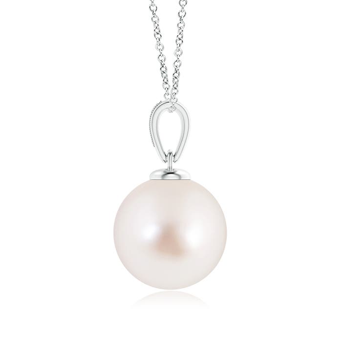 AAAA - South Sea Cultured Pearl / 12.53 CT / 14 KT White Gold