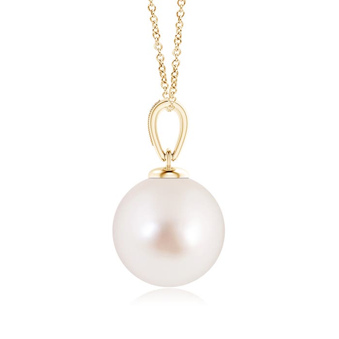 AAAA - South Sea Cultured Pearl / 12.53 CT / 14 KT Yellow Gold