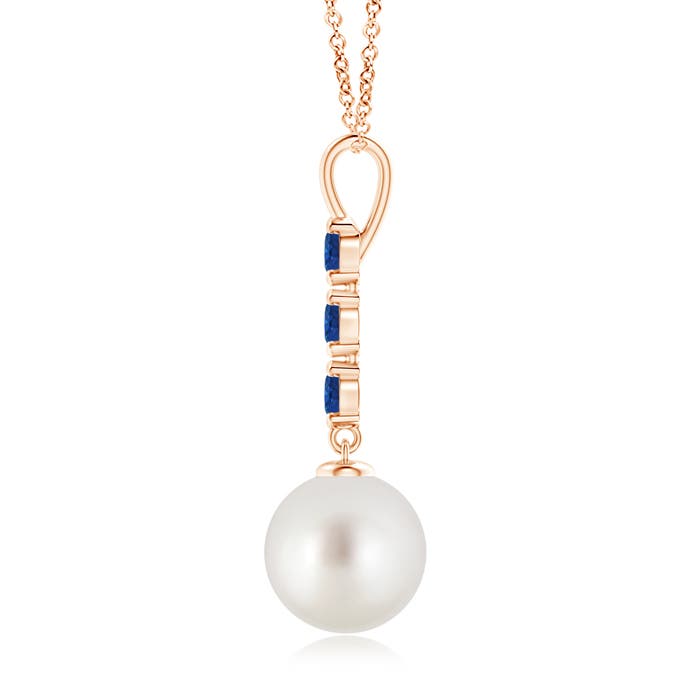 AAA - South Sea Cultured Pearl / 7.62 CT / 14 KT Rose Gold