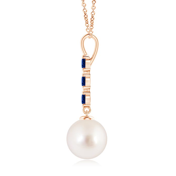 AAAA - South Sea Cultured Pearl / 7.62 CT / 14 KT Rose Gold