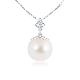 Drop Silver Freshwater Pearl Necklaces & Pendants