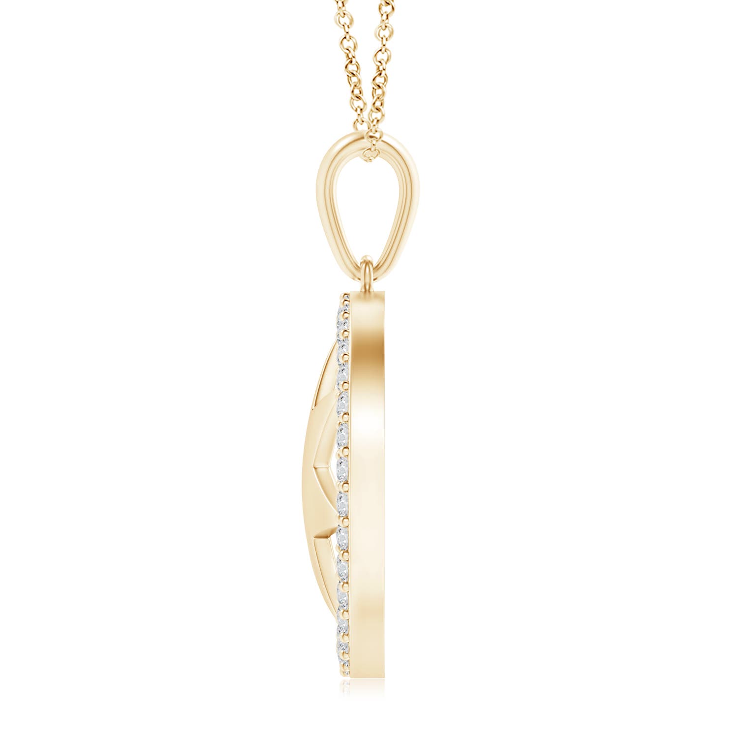 H, SI2 / 0.2 CT / 14 KT Yellow Gold