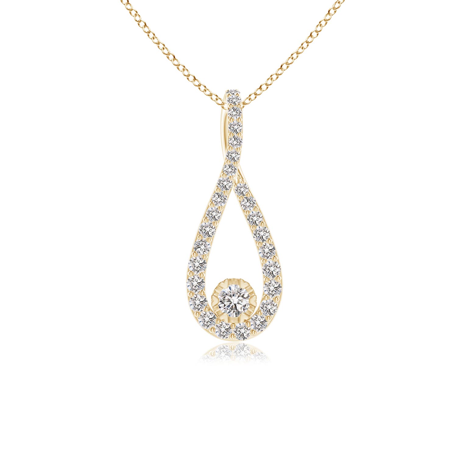 I-J, I1-I2 / 0.26 CT / 14 KT Yellow Gold