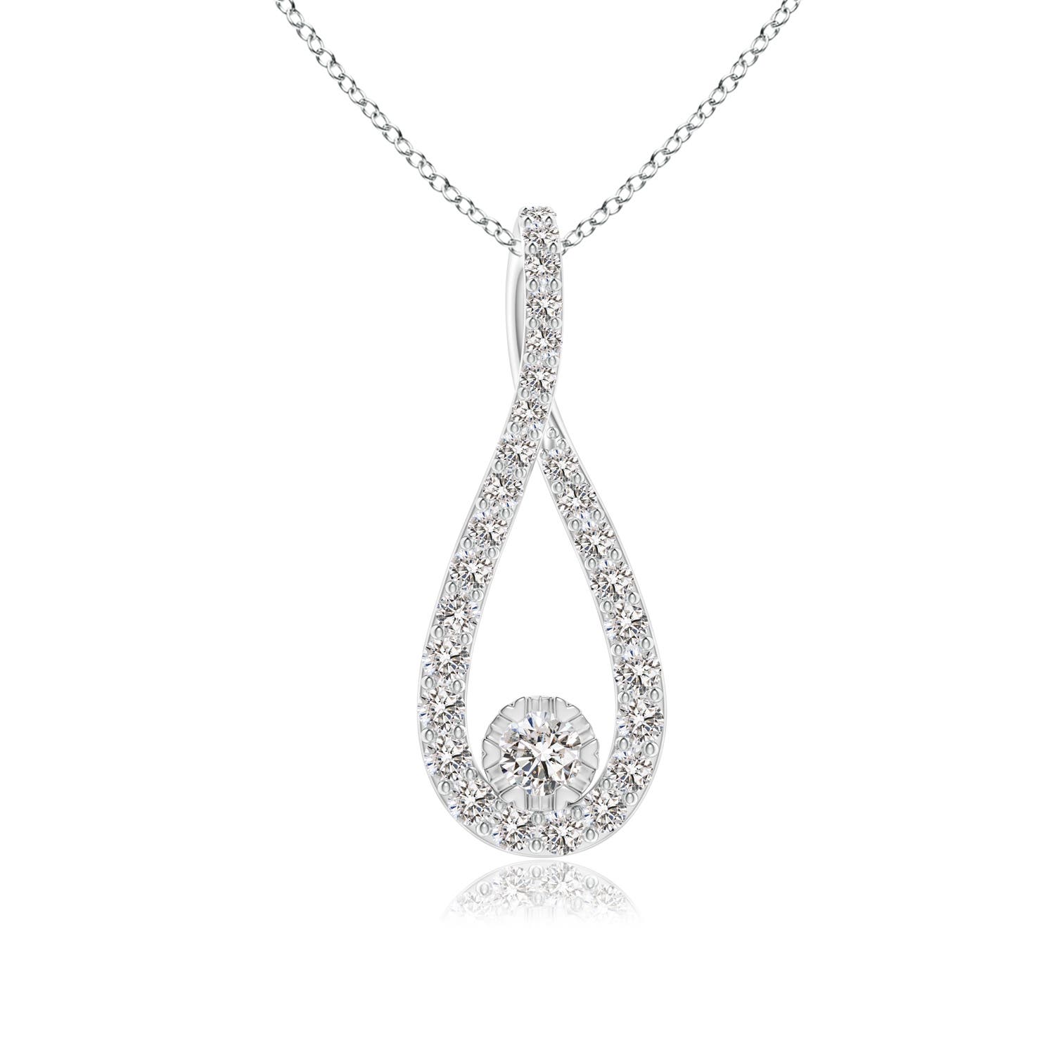 I-J, I1-I2 / 0.33 CT / 14 KT White Gold