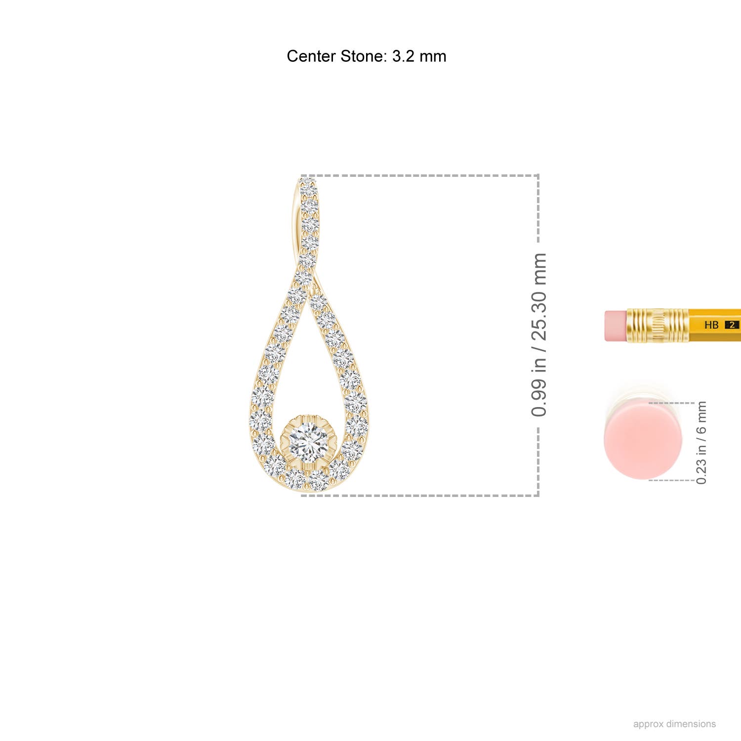 H, SI2 / 0.5 CT / 14 KT Yellow Gold