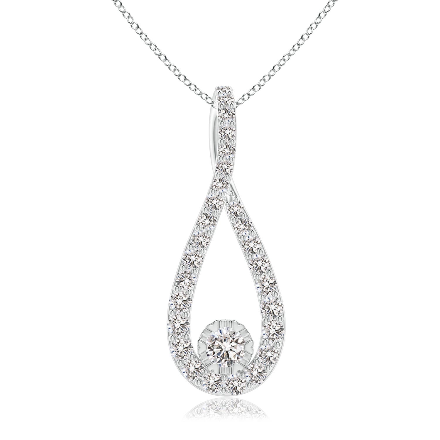 I-J, I1-I2 / 0.5 CT / 14 KT White Gold