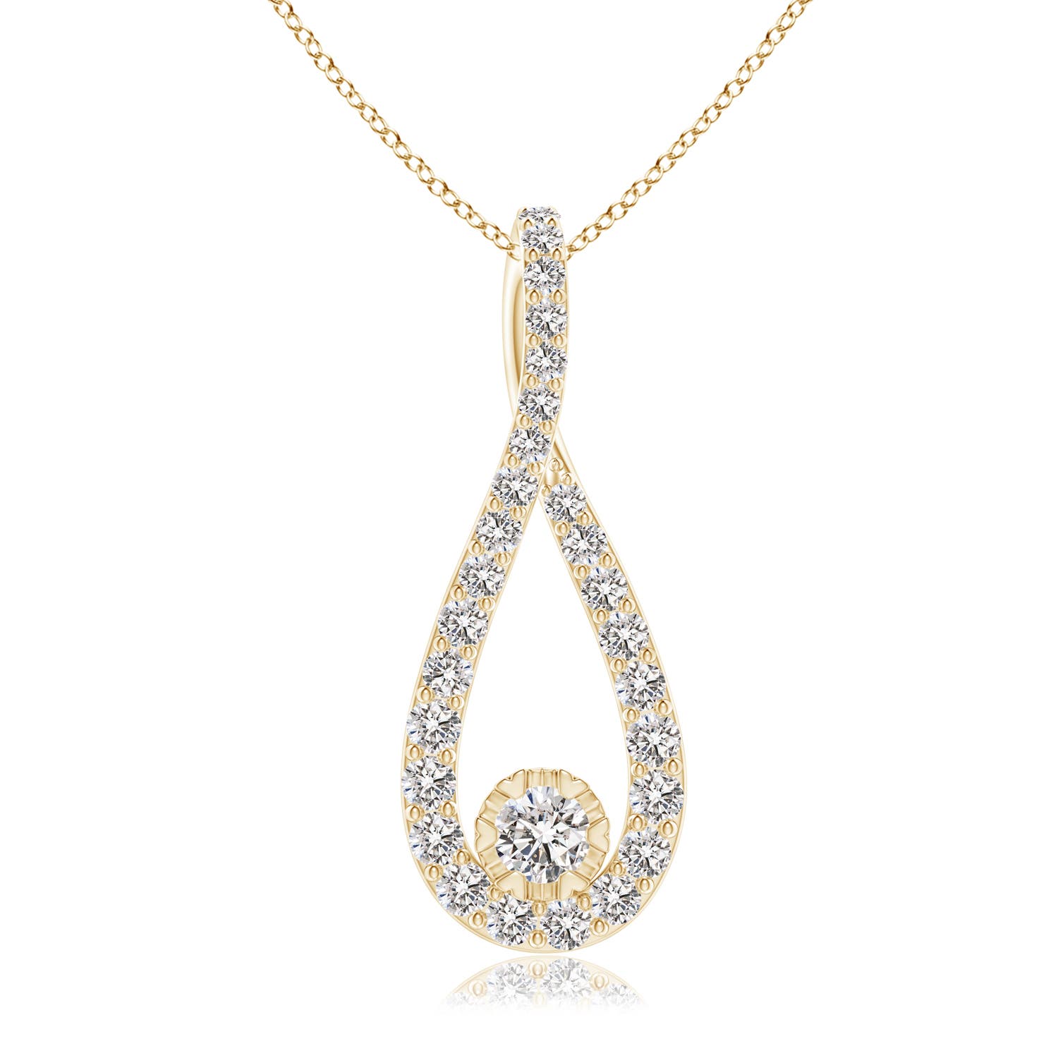 I-J, I1-I2 / 0.5 CT / 14 KT Yellow Gold