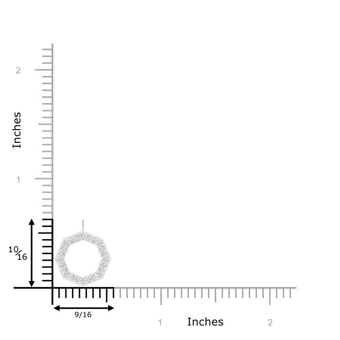 G, VS2 / 0.19 CT / 14 KT White Gold