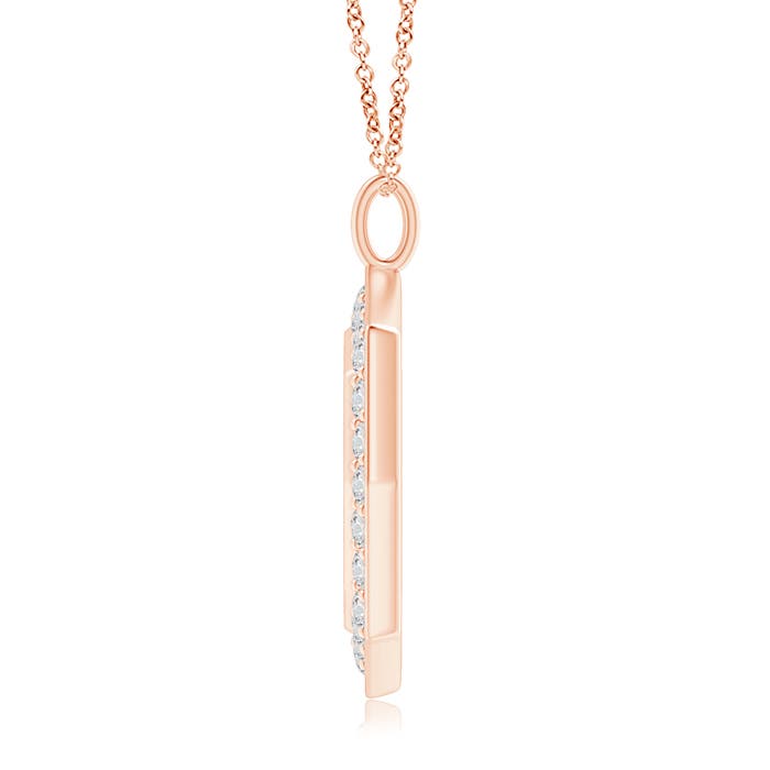 H, SI2 / 0.19 CT / 14 KT Rose Gold