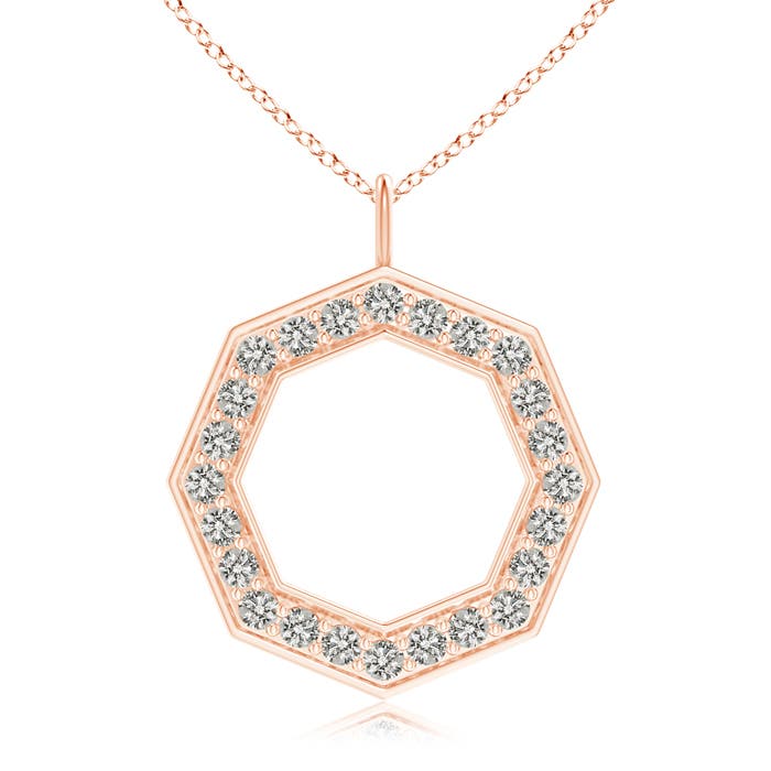 K, I3 / 0.19 CT / 14 KT Rose Gold