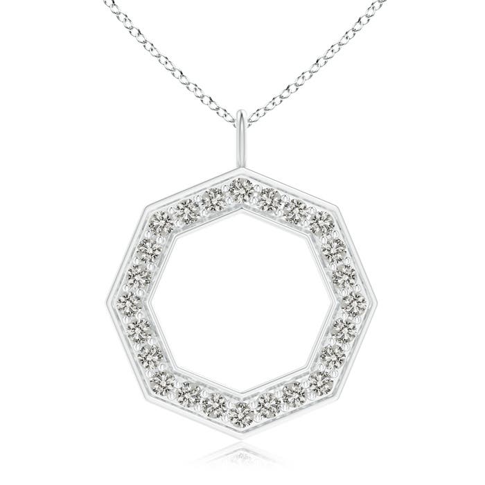 K, I3 / 0.19 CT / 14 KT White Gold