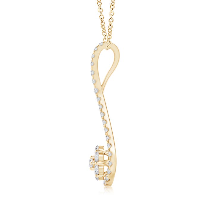 H, SI2 / 0.98 CT / 14 KT Yellow Gold