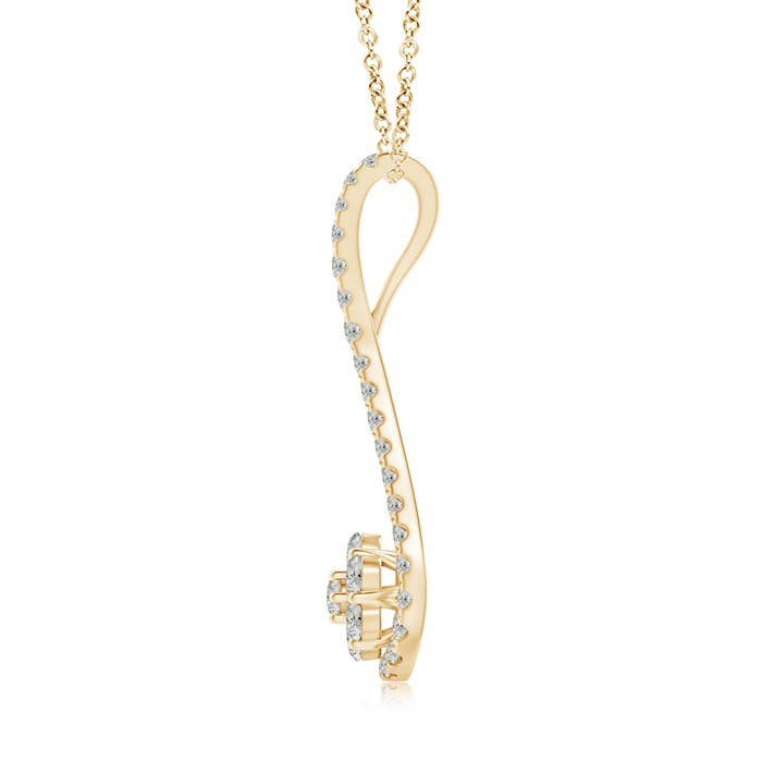K, I3 / 0.98 CT / 14 KT Yellow Gold