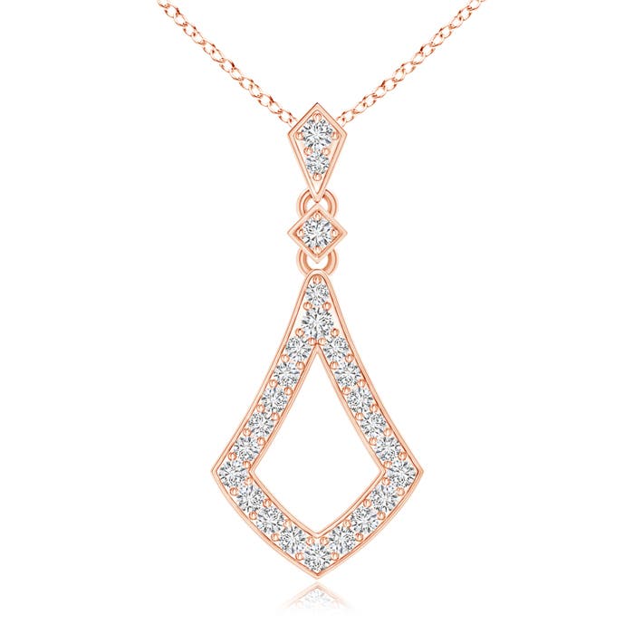 H, SI2 / 0.22 CT / 14 KT Rose Gold